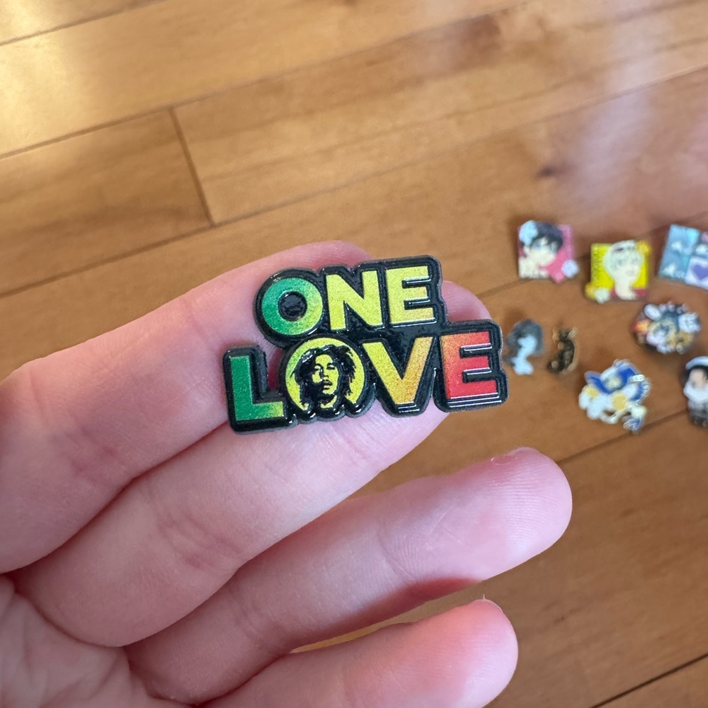 One Love Enamel Pin